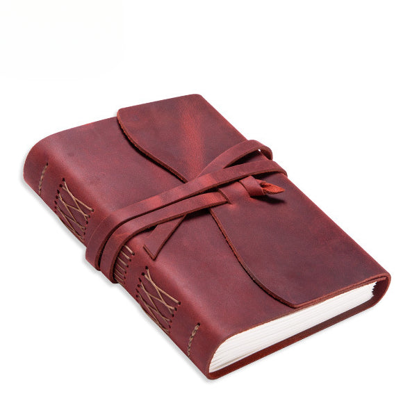 Wholesale Sewing Genuine Leather Notebook